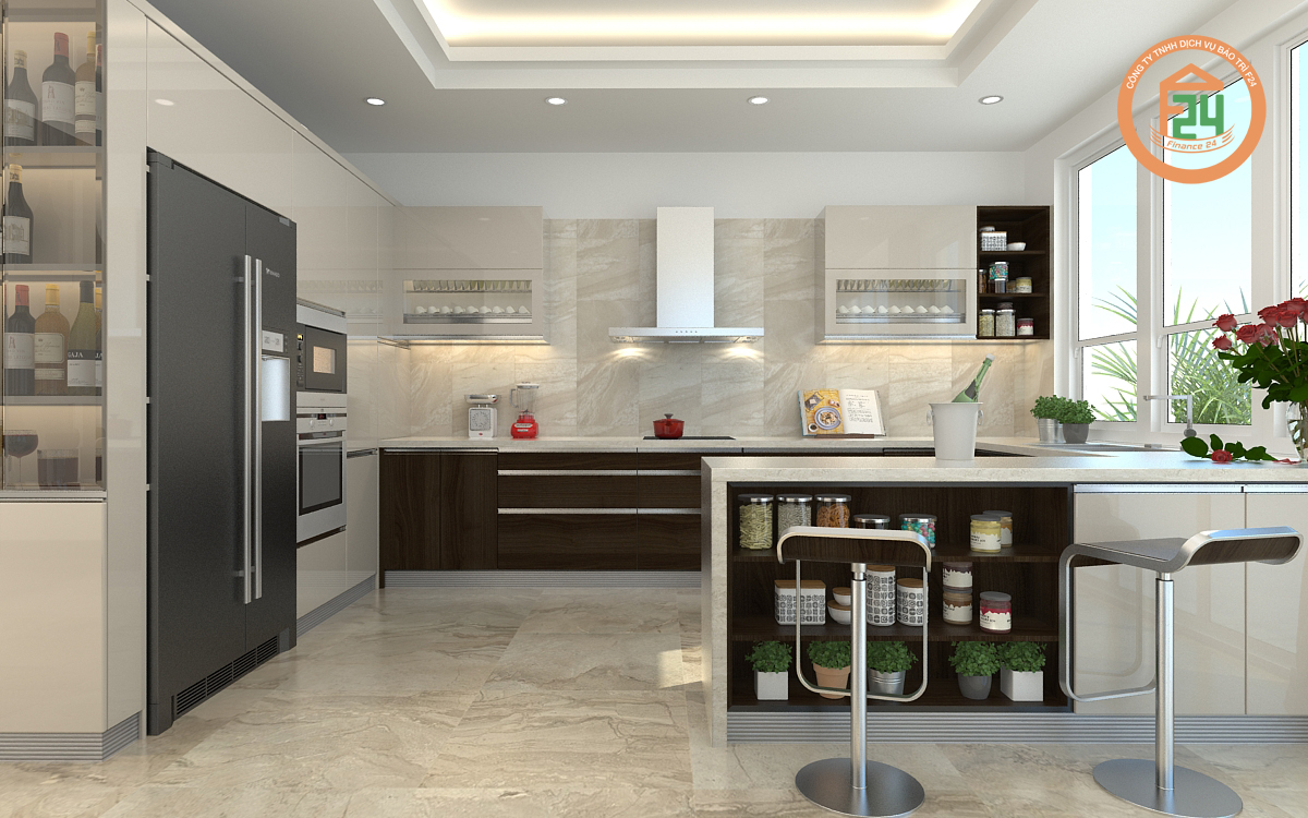129 - 5 lưu ý khi thiết kế nội thất phòng bếp | BẢO TRÌ F24