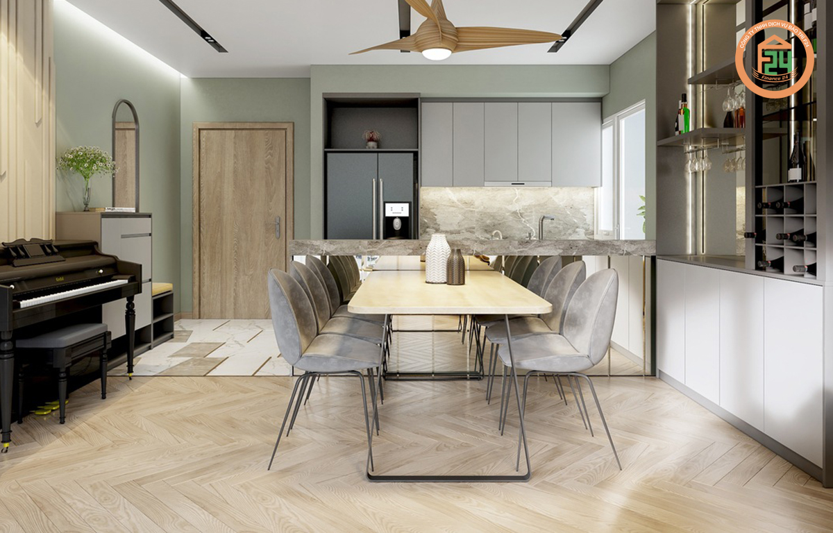 22 2 - Mẫu nội thất nhà bếp đơn giản dành cho căn hộ chung cư | BẢO TRÌ F24
