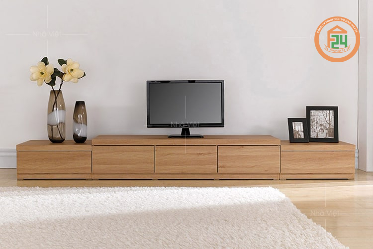 80 - Mẫu thiết kế nội thất phòng khách với đồ gỗ | BẢO TRÌ F24