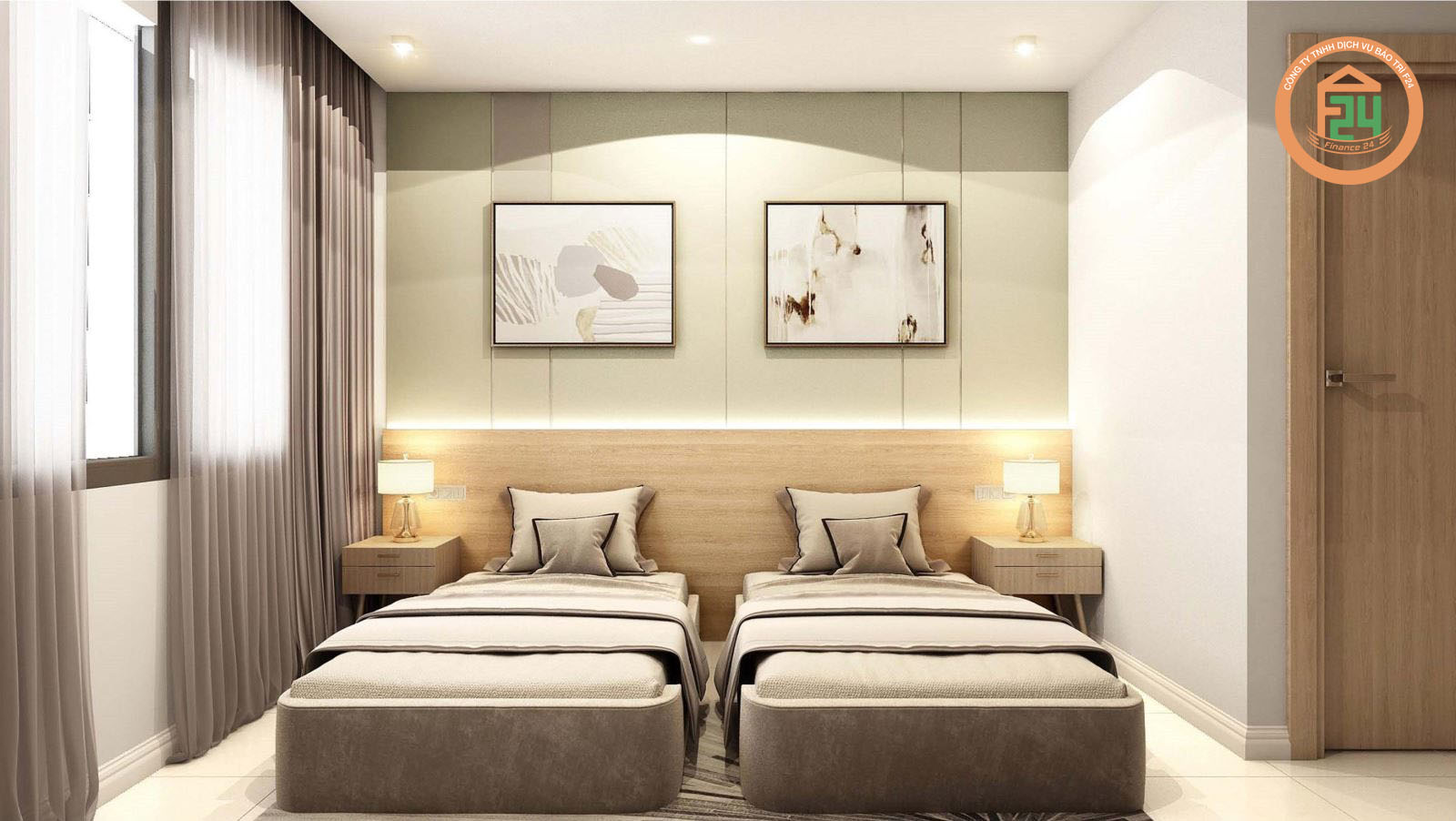 160 - TOP mẫu thiết kế nội thất phòng khách sạn mini xinh xịn mịn