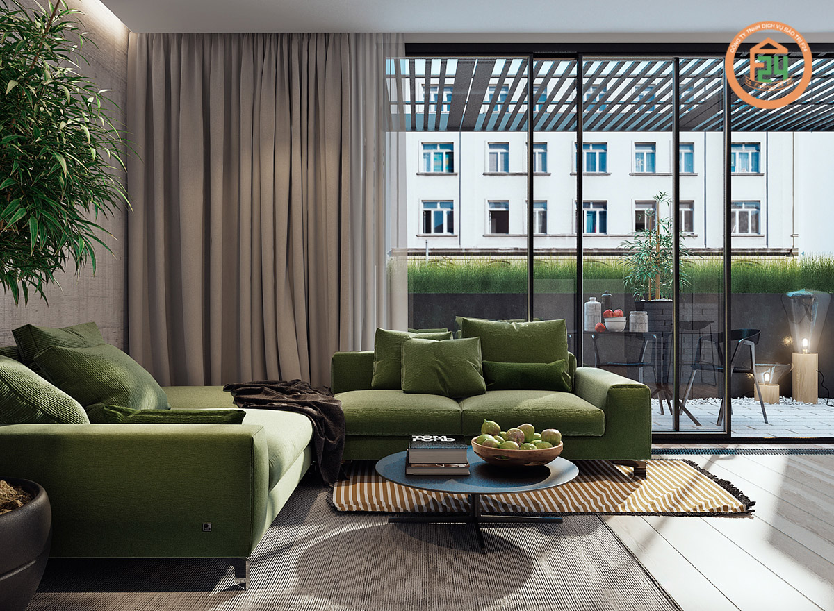 243 - Tone màu nào phù hợp với thiết kế nội thất phòng khách chung cư?