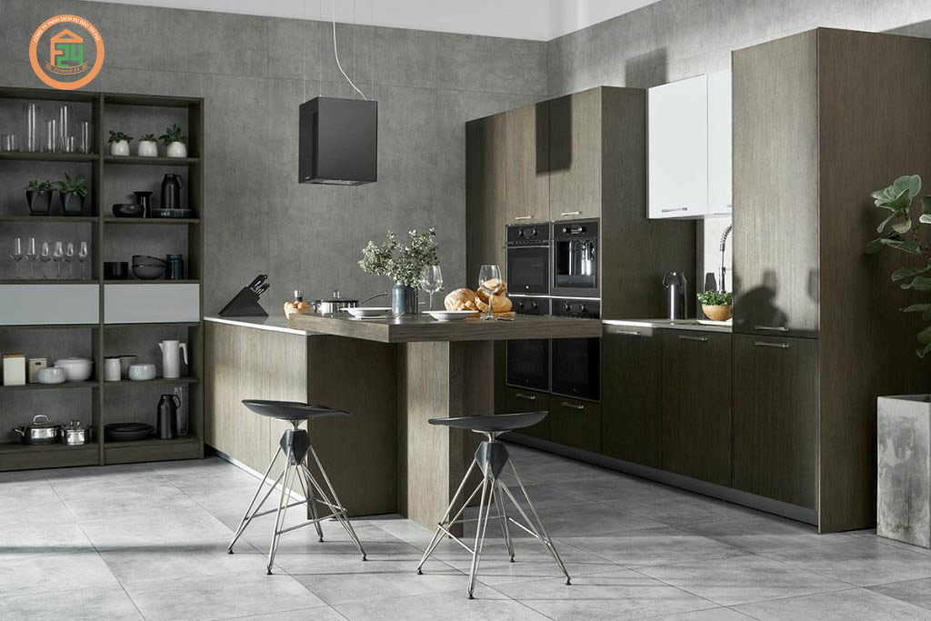 44 1 - Thiết kế nội thất nhà bếp thông minh với tủ bếp gỗ tự nhiên
