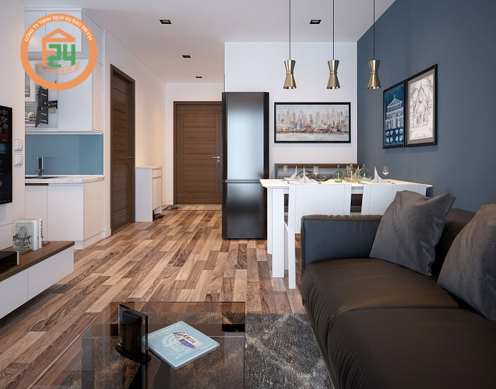48 7 - TOP mẫu thiết kế nội thất chung cư 2 phòng ngủ đẹp, tối ưu nhất