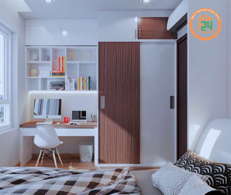 Một số cách trang trí phòng ngủ nhỏ trở nên rộng rãi và tiết kiệm chi phí