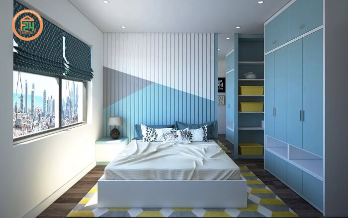 54 5 - TOP mẫu thiết kế nội thất chung cư 2 phòng ngủ đẹp, tối ưu nhất