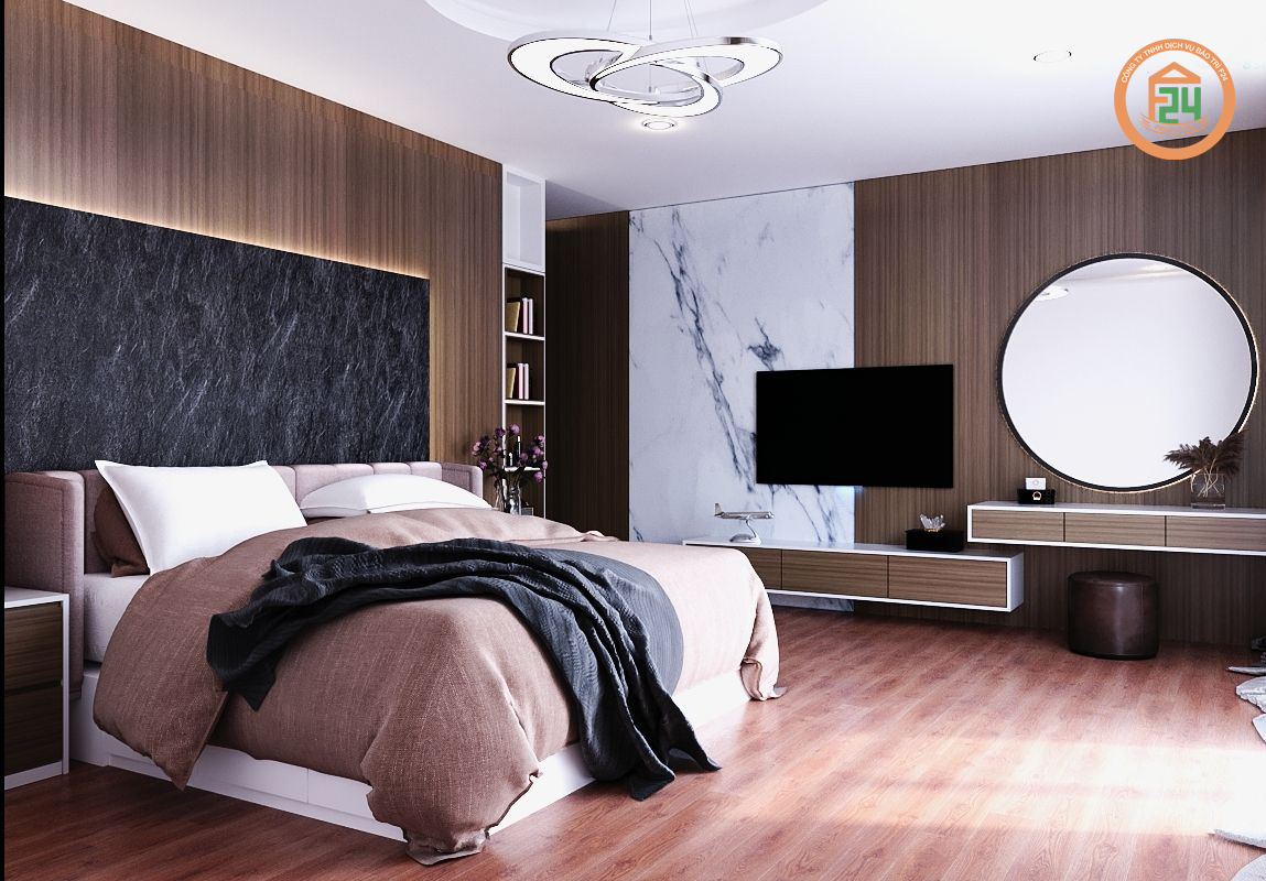 76 1 - Những mẫu nội thất phòng ngủ đẹp theo từng diện tích | BẢO TRÌ F24