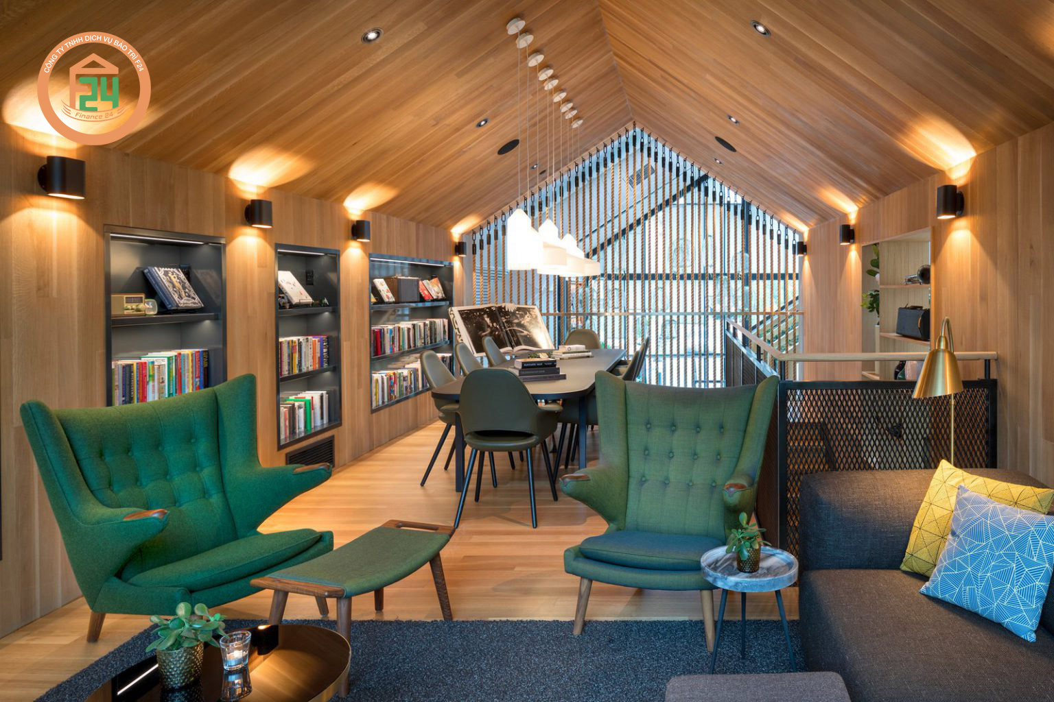 80 - Ý tưởng thiết kế nội thất quán cafe với không gian mở linh hoạt