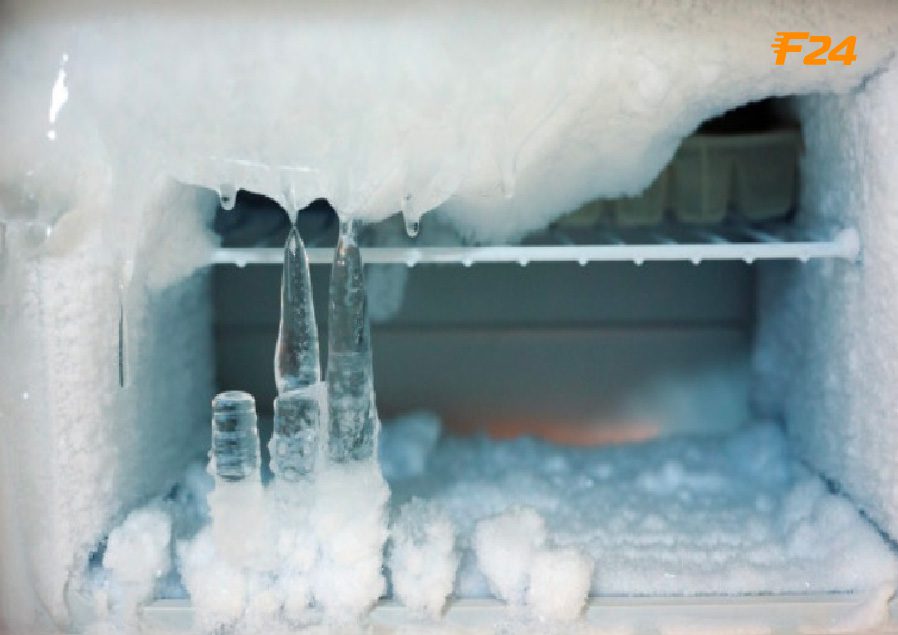nguyên nhân khiến tủ lạnh bị đông tuyết
